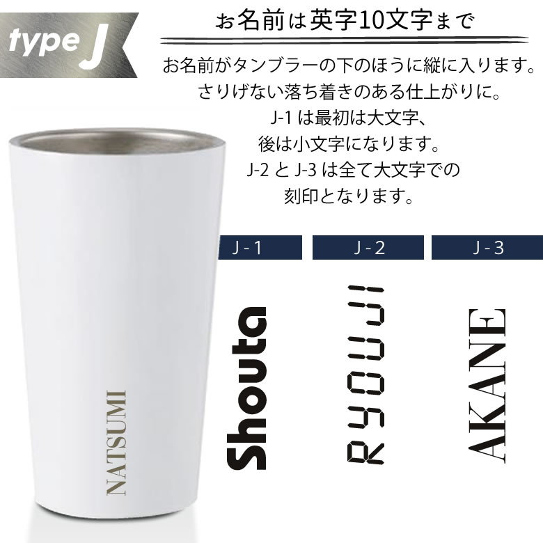 選べる7タイプの名入れデザイン