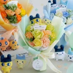 たまごっち ニコぬい ソープフラワーブーケ
