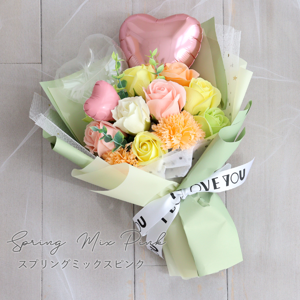 カラー スプリングミックスピンク