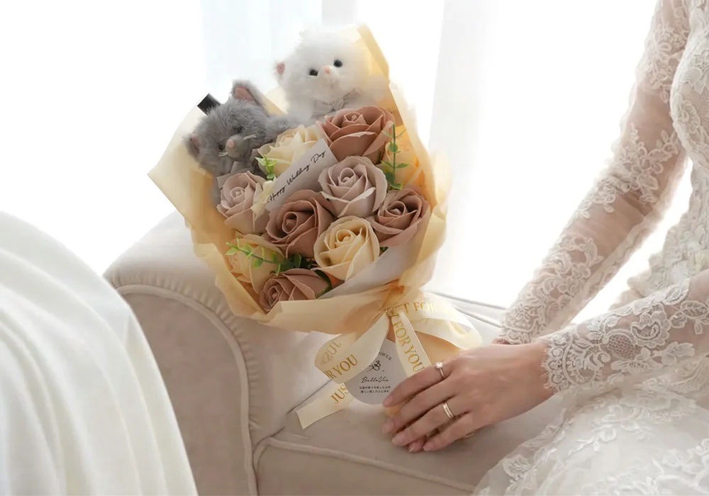 結婚祝いにぴったりのブライダルアニマル
