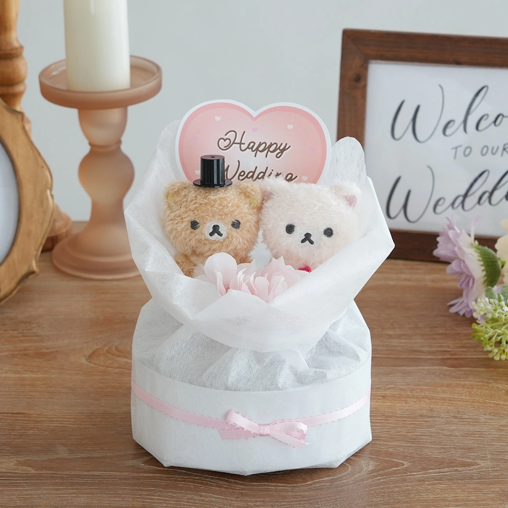 【結婚式 電報 ギフト】リラックマ＆コリラックマ ウェディングケーキ