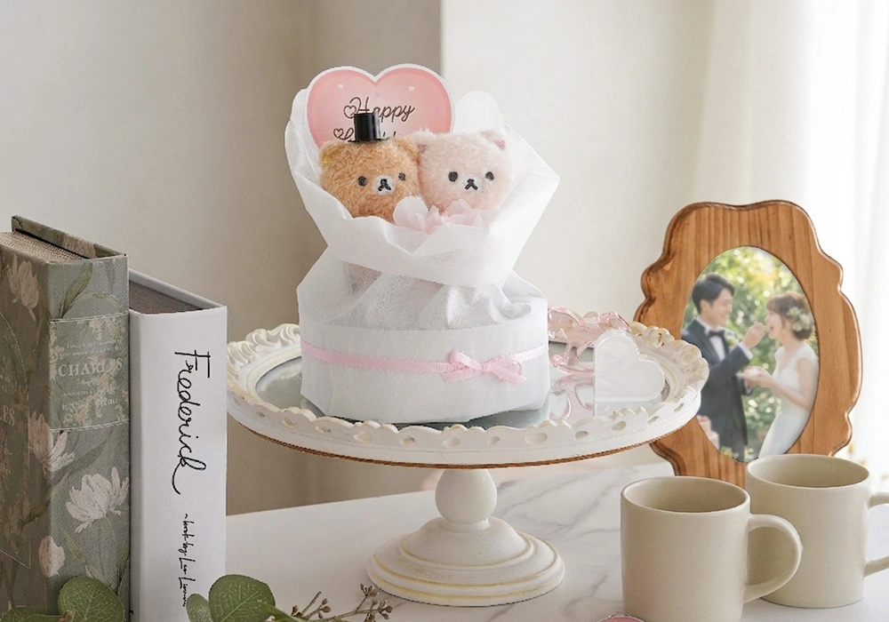 結婚式のあとも そばに置けるかわいさ